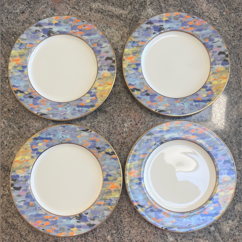 Mikasa Montmartre cups and saucers, bread and butter plates, and salad plates - Picture 15 of 17
